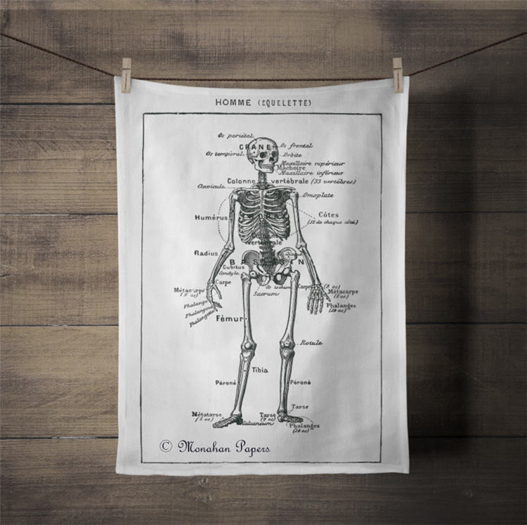 Skeleton Towel