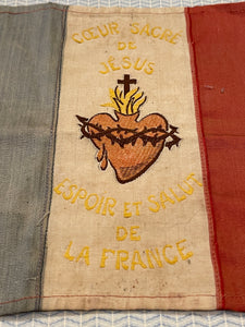 French Sacred Heart Flag - 1940's – Monahan Papers