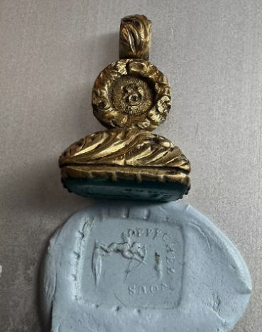 RARE Antique Georgian "Depechez Vous" - "Hurry Up"