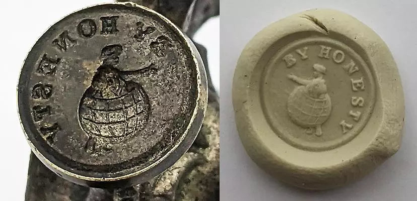 1800s Victorian NINE Multi Wheel Intaglio Letter Seal