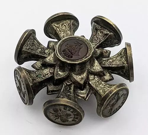 1800s Victorian NINE Multi Wheel Intaglio Letter Seal
