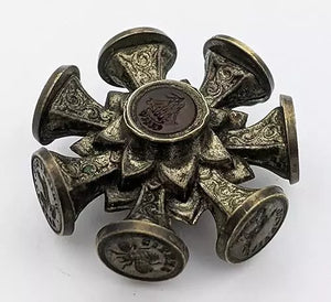 1800s Victorian NINE Multi Wheel Intaglio Letter Seal