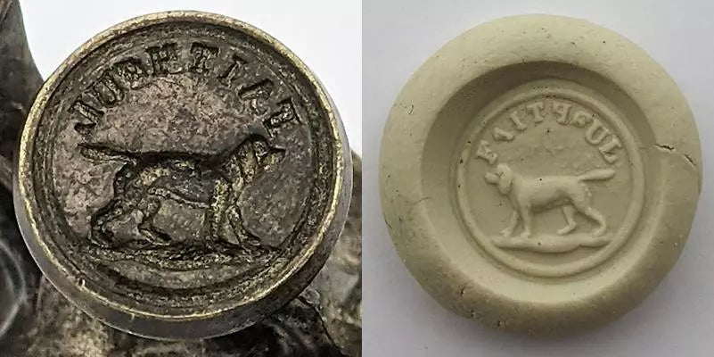 1800s Victorian NINE Multi Wheel Intaglio Letter Seal