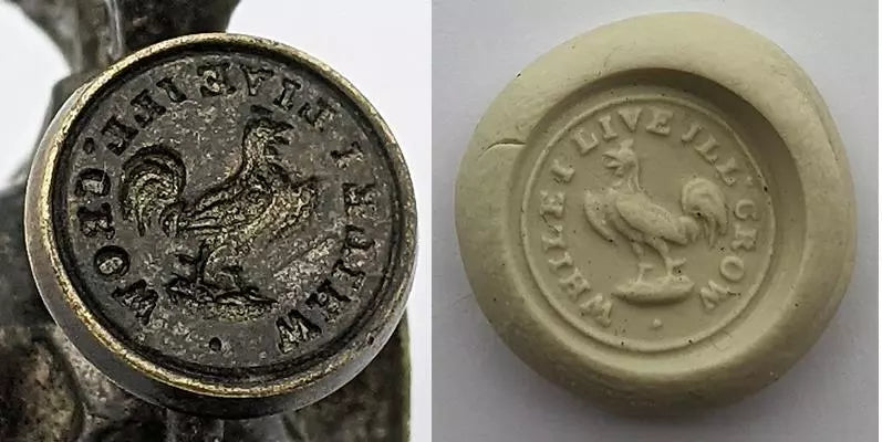 1800s Victorian NINE Multi Wheel Intaglio Letter Seal