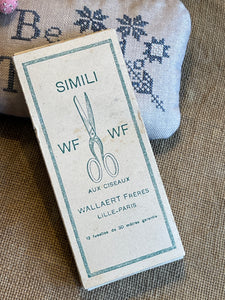 Haberdashery collection of Blue  Simili Wallaert Freres Threads