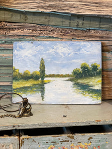 Original French Oil Painting