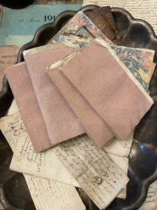 Darling Antique 1700's Pale Pink French Books