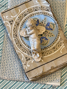 Antique French Infant Jesus Sleeping On A Cross