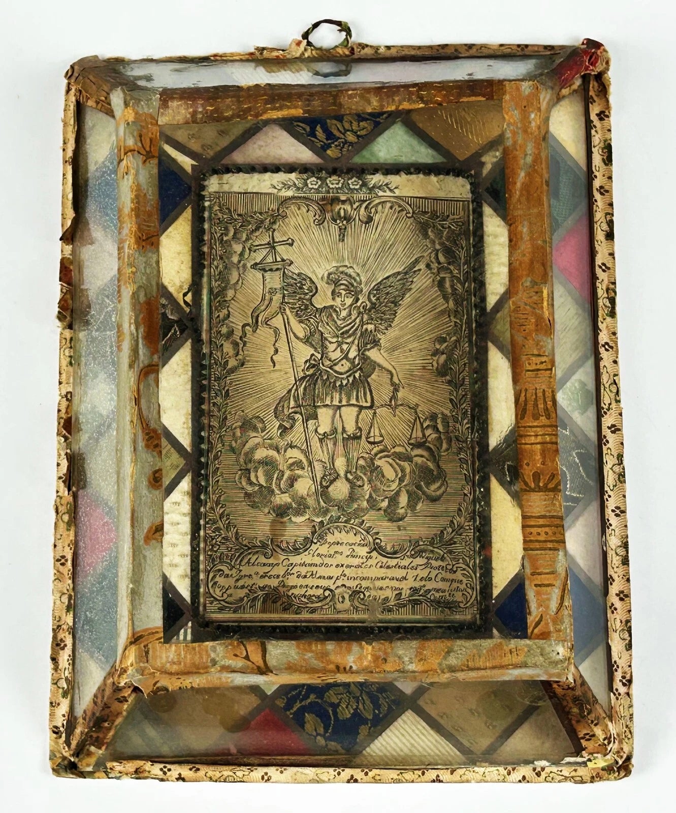 RARE Antique Relic of St Michael