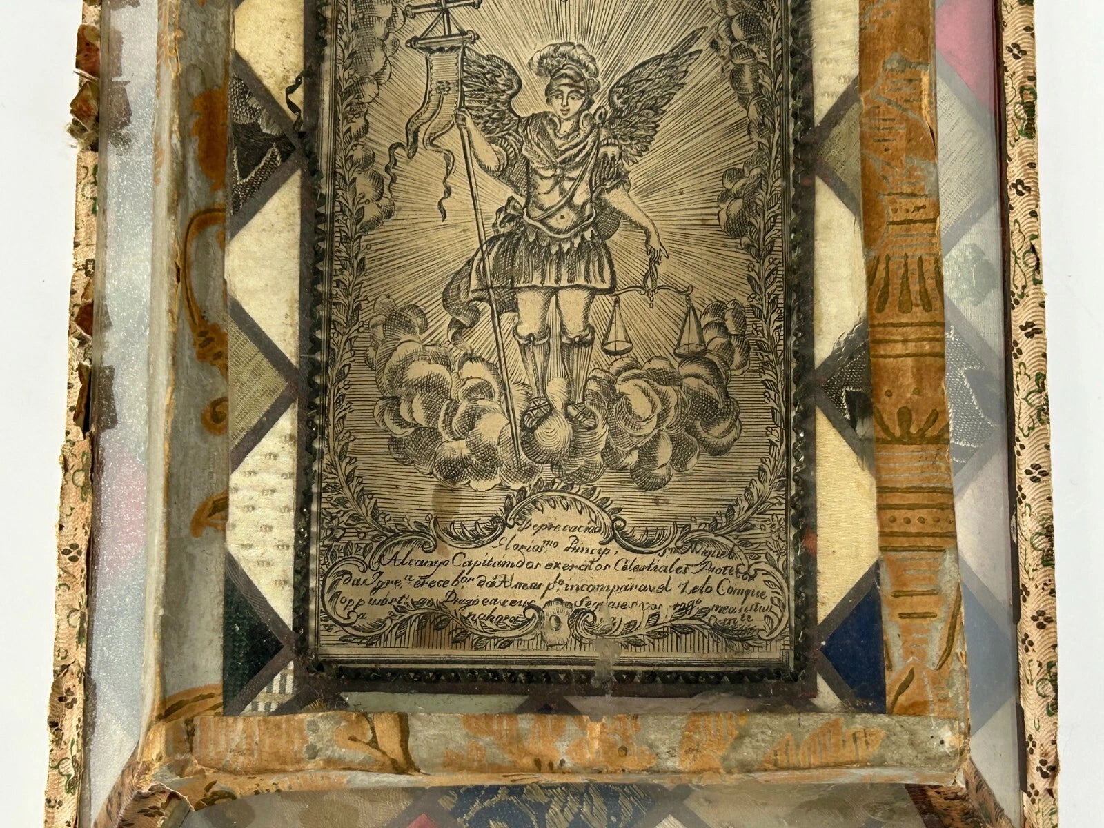 RARE Antique Relic of St Michael