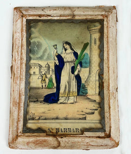 RARE Antique Relic of St BARBARA