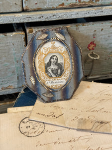 Beautiful 1800s Antique French St. Madeleine Relic