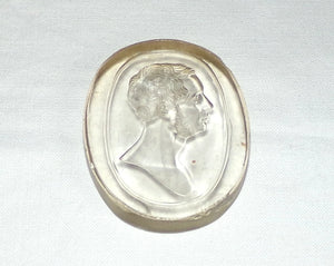 1800s Male Bust Intaglio Seal
