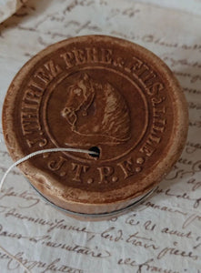 Antique Thread or String Box