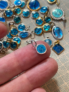 Original Vintage Blue Medals from France