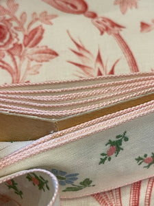 Vintage French Floral Ribbon Trim