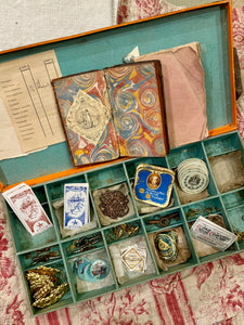 Antique Original French Perfume Labels - M
