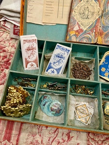 Antique Original French Perfume Labels - M