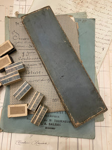 Original Rectangle Antique  French Paper Boxes