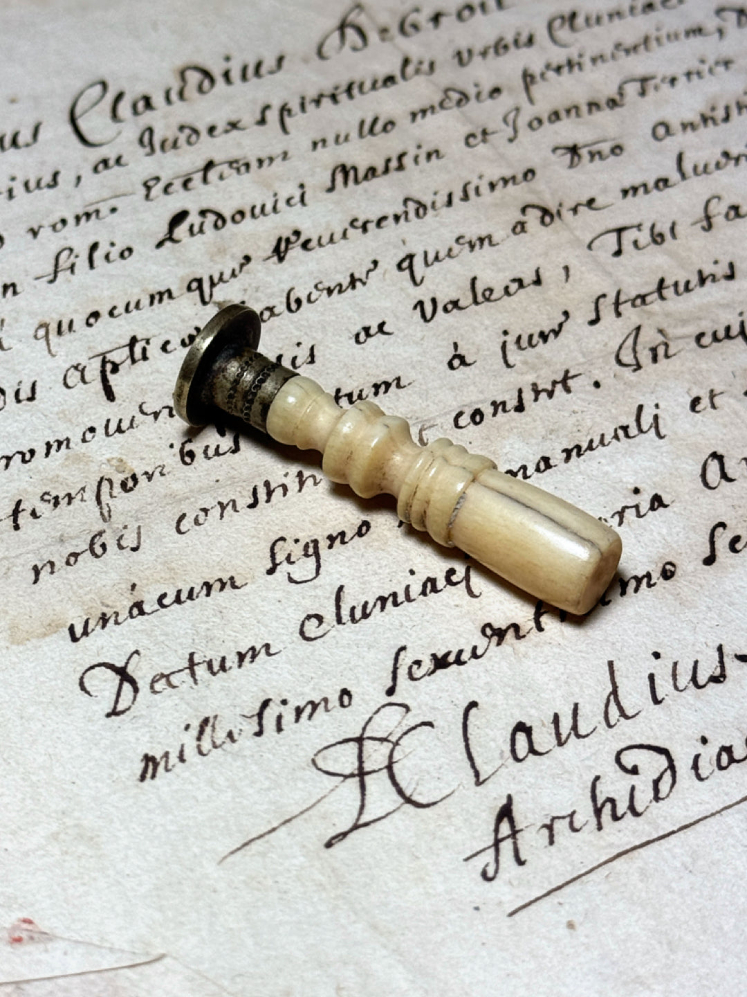 1800's Antique "WHEN I LIVE I'LL CROW" Intaglio Seal