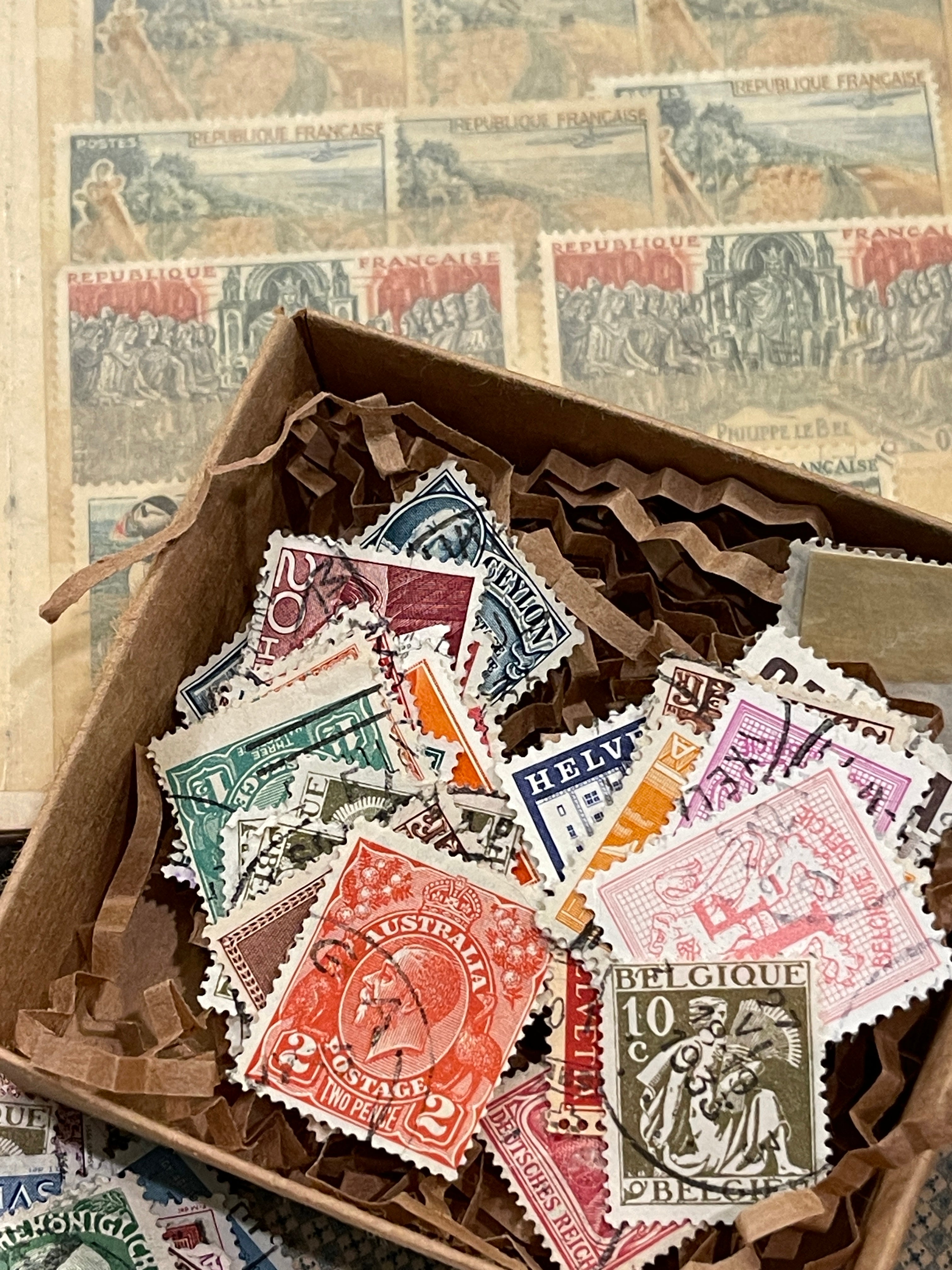 Collection of 50 World Stamps