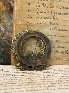 Lovely 19th Century Wreath Ormolu Mounts