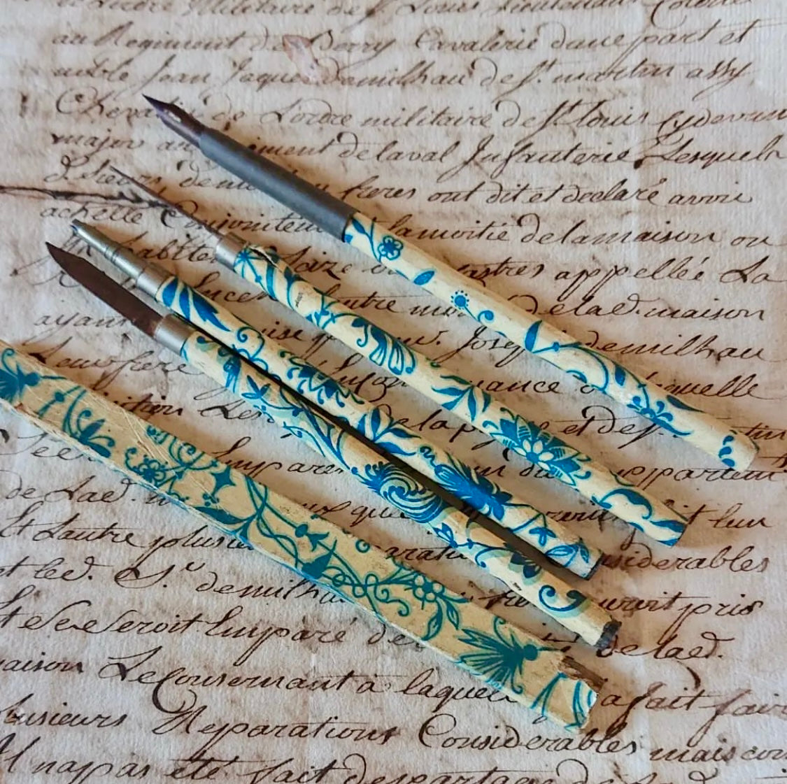 Antique French Writing Set