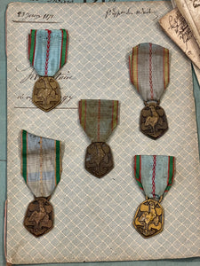 WW2 French Commemorative Bronze Medal 1939 - 1945