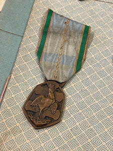 WW2 French Commemorative Bronze Medal 1939 - 1945