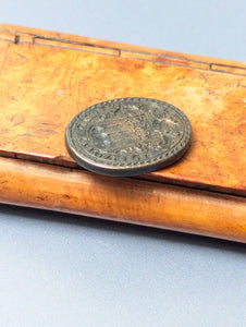 18th C Copper Bishop's Double-Sided Pocket Wax Seal