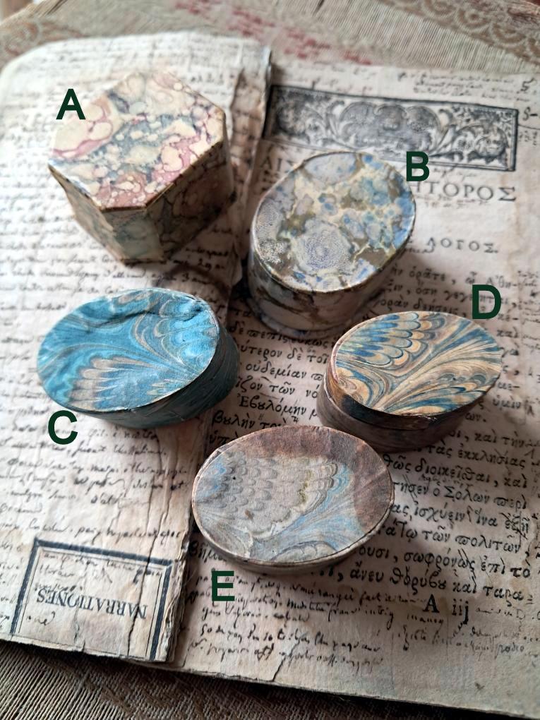 Antique Italian Pill Boxes