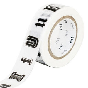 Vowels MT Washi Tape