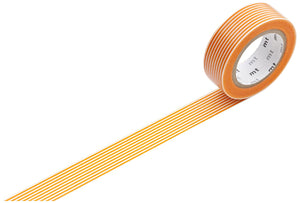 Orange Stripe Mt Washi Tape