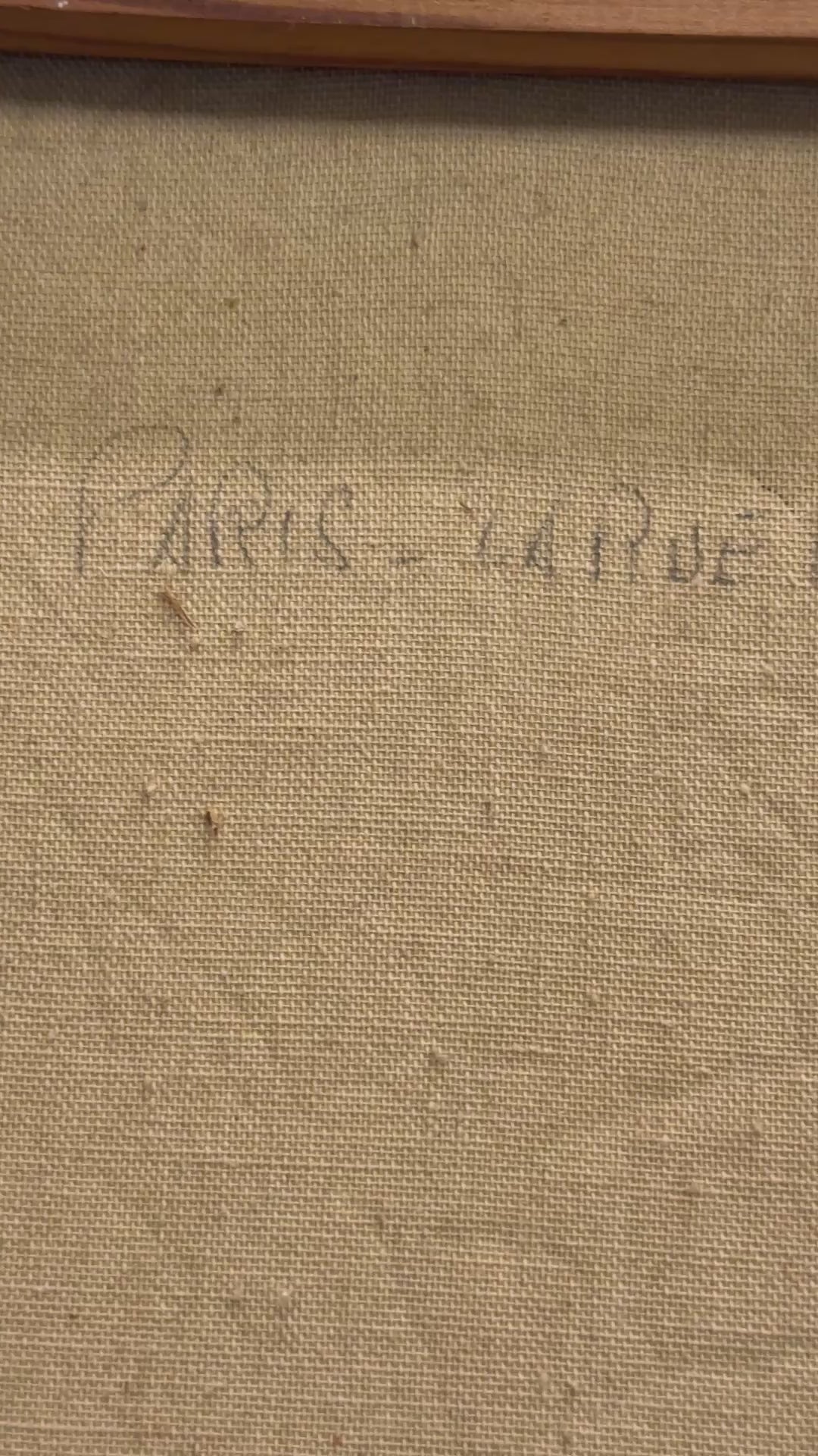 Antique French Painting