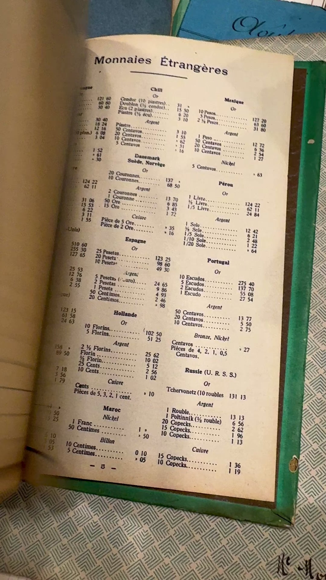 1932 French AUX DAMES DE FRANCE AVIGNON Calaendar/Agenda/Date Book