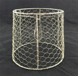 6" Mini Chicken Wire Clip Shade