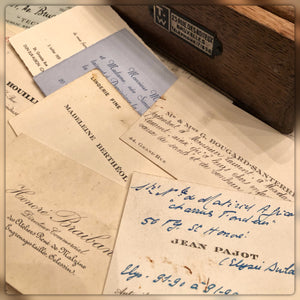 Vintage Calling Card Bundles in sets of 8