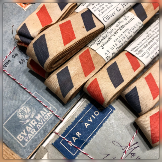 Mailing Ribbon Airmail Ribbon – Monahan Papers