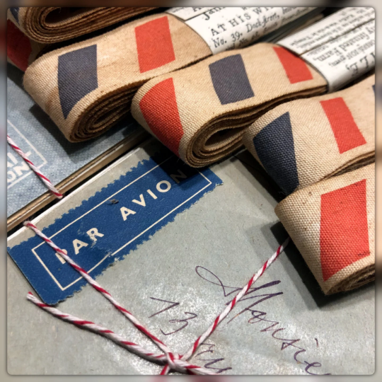 Mailing Ribbon Airmail Ribbon – Monahan Papers