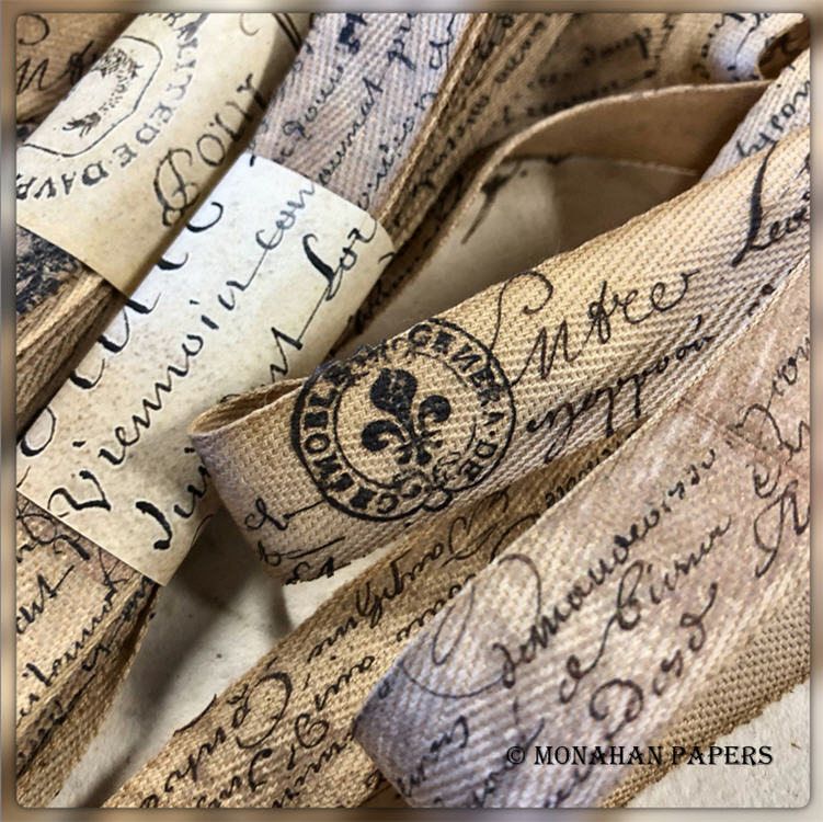 French Script Ribbon – Monahan Papers