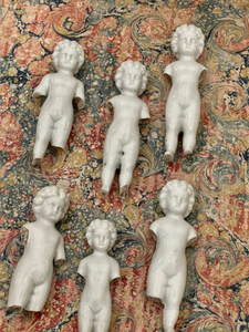 RARE 3.5" - 4.2" Vintage German Frozen Charlotte's by way of France