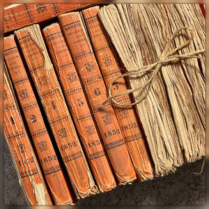 Antique 1830's Italian Books