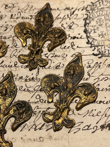 Vintage Style Ornate Fleur De Lis - Large
