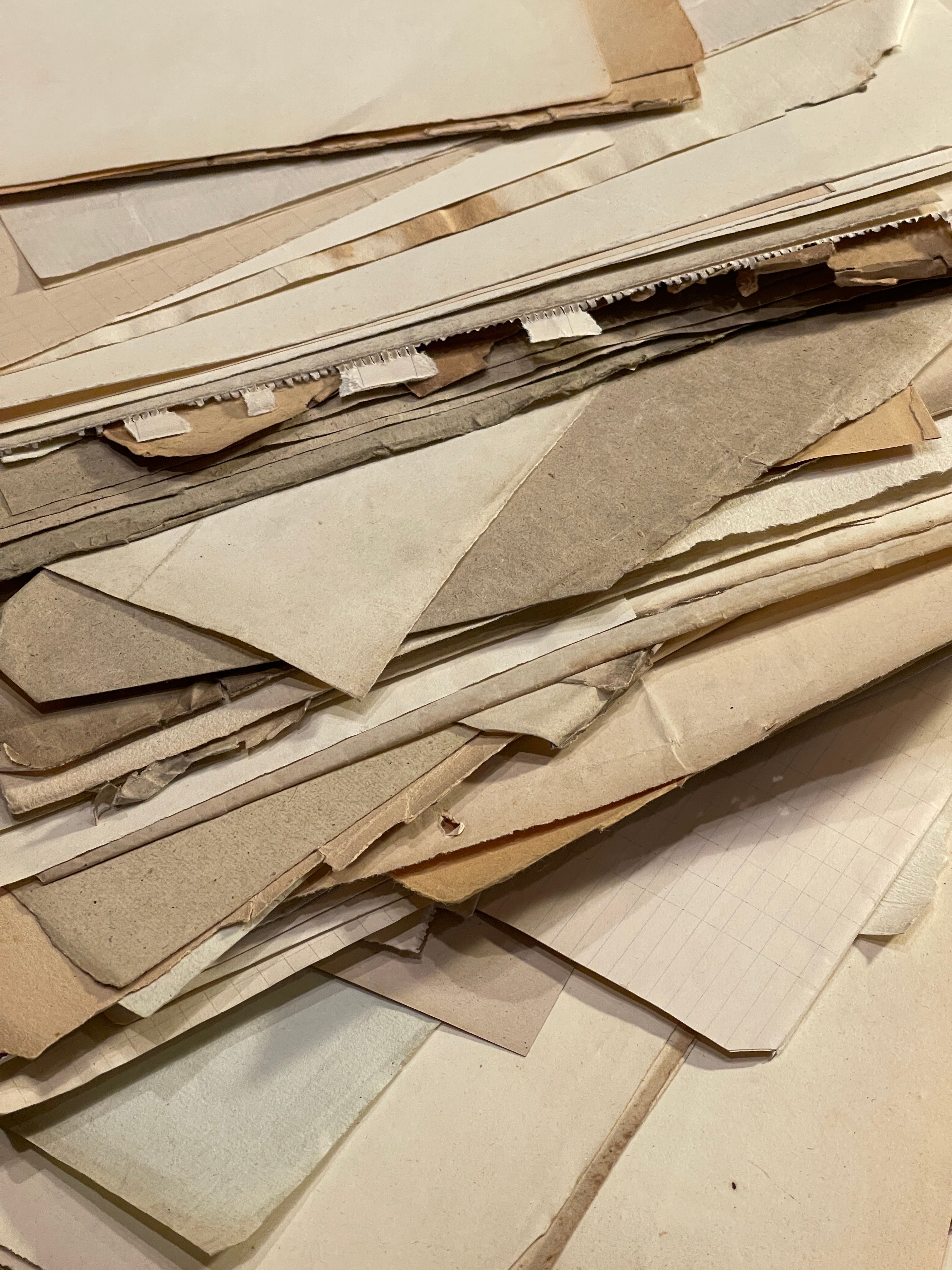 French Restoration Papers - 15 pcs.