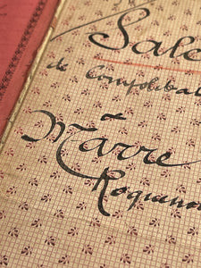 Original BEAUTIFUL French Document folders