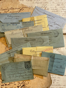 French "Telegrammes/Lettres" Bundles in sets of 5 - Assorted
