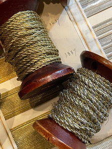 Metal Threads/Ribbon on Spool - 5 YDS