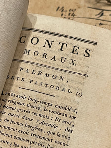Darling Antique Pale Pink French Books
