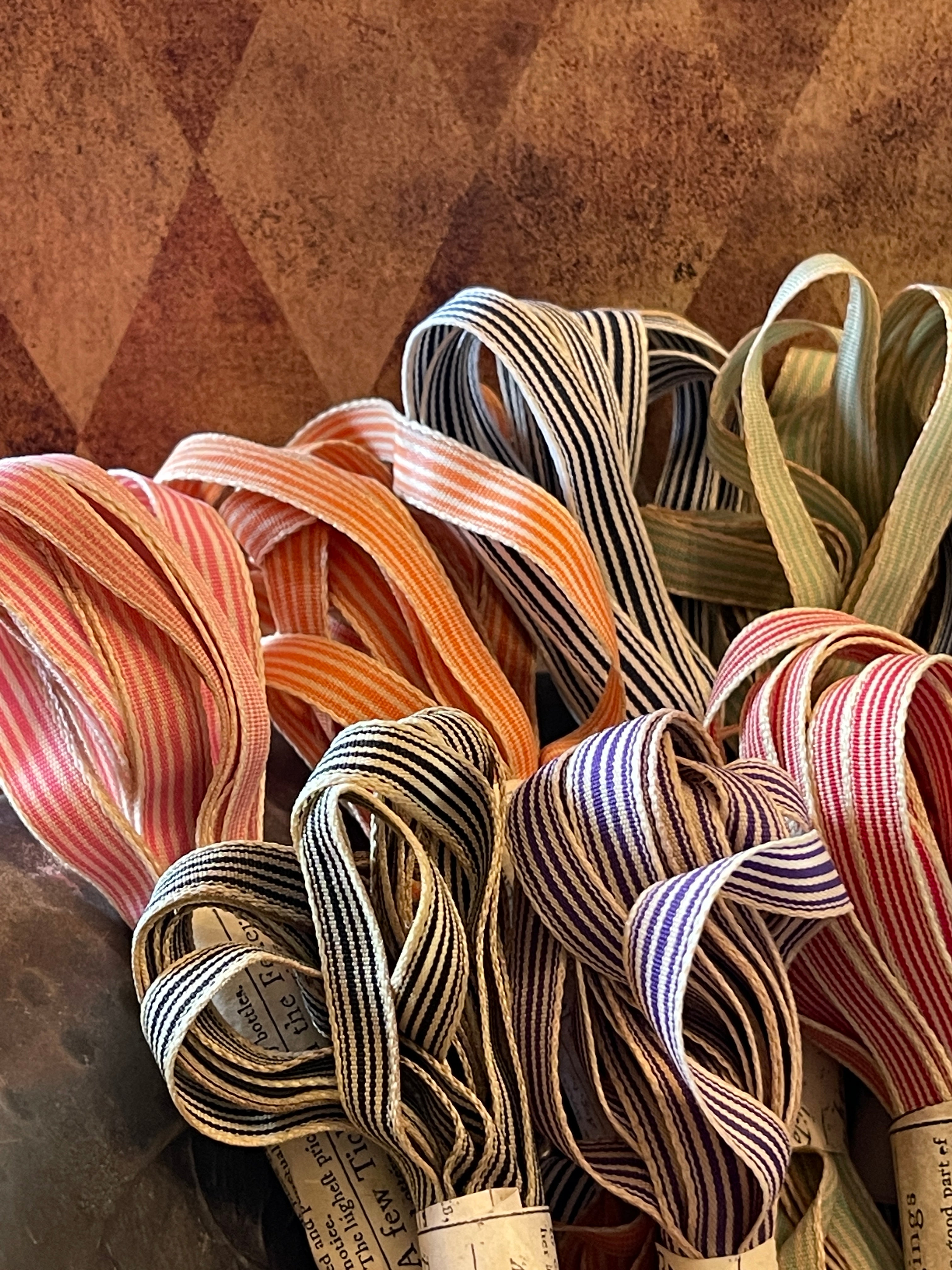 Striped Paper Ribbon Striped Ribbons – Monahan Papers