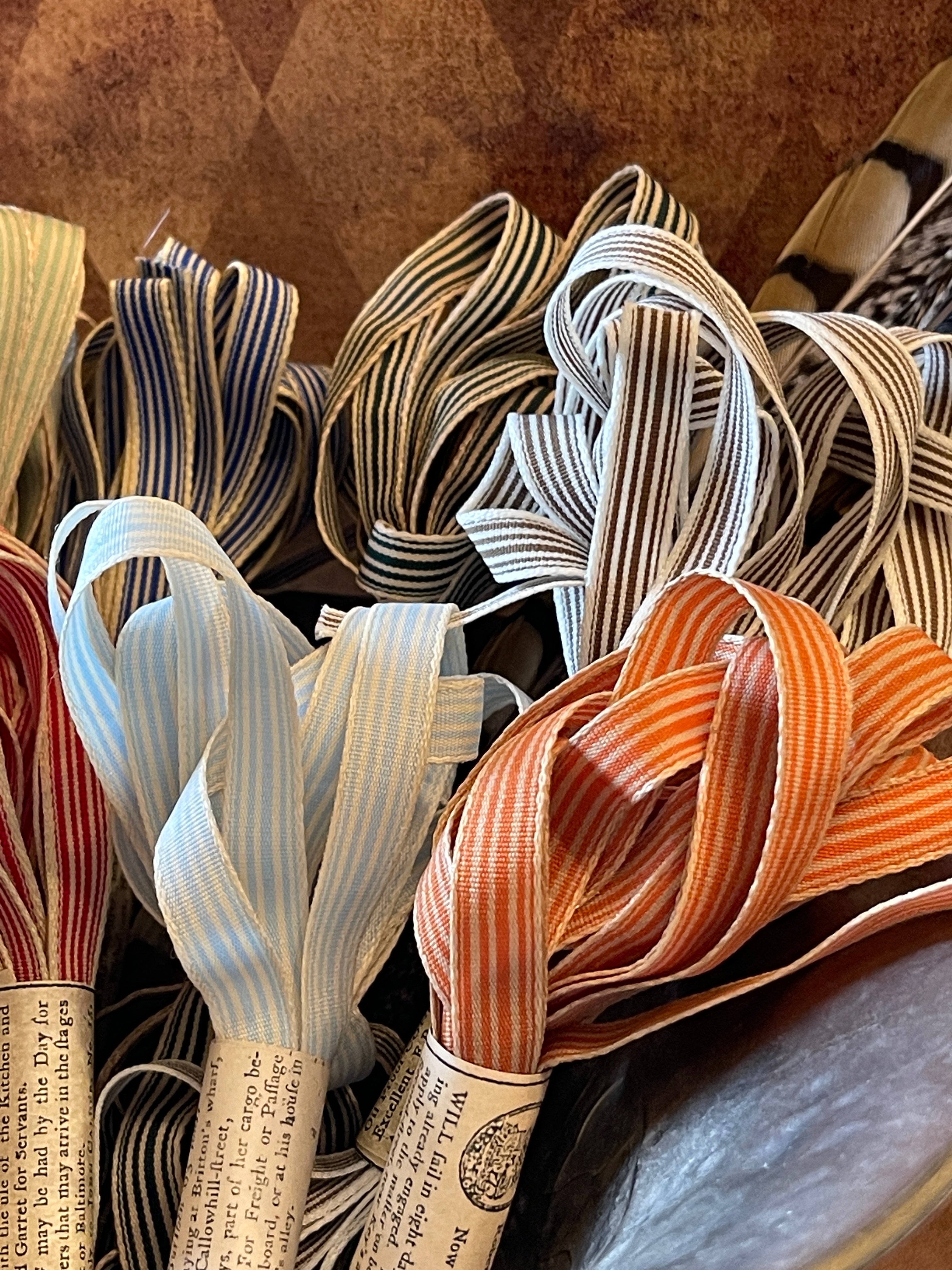 Striped Paper Ribbon Striped Ribbons – Monahan Papers